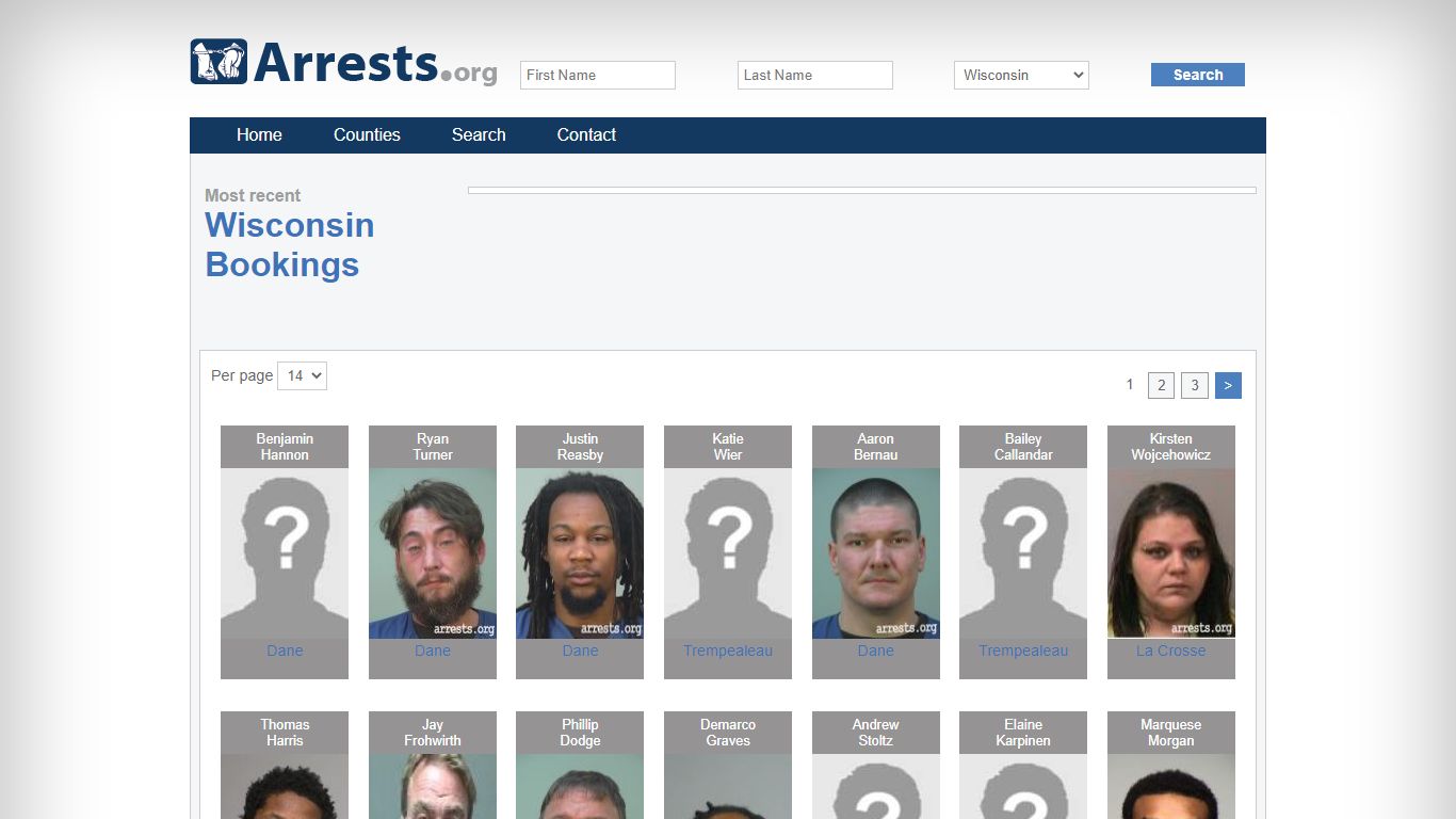 Milwaukee County Arrests and Inmate Search